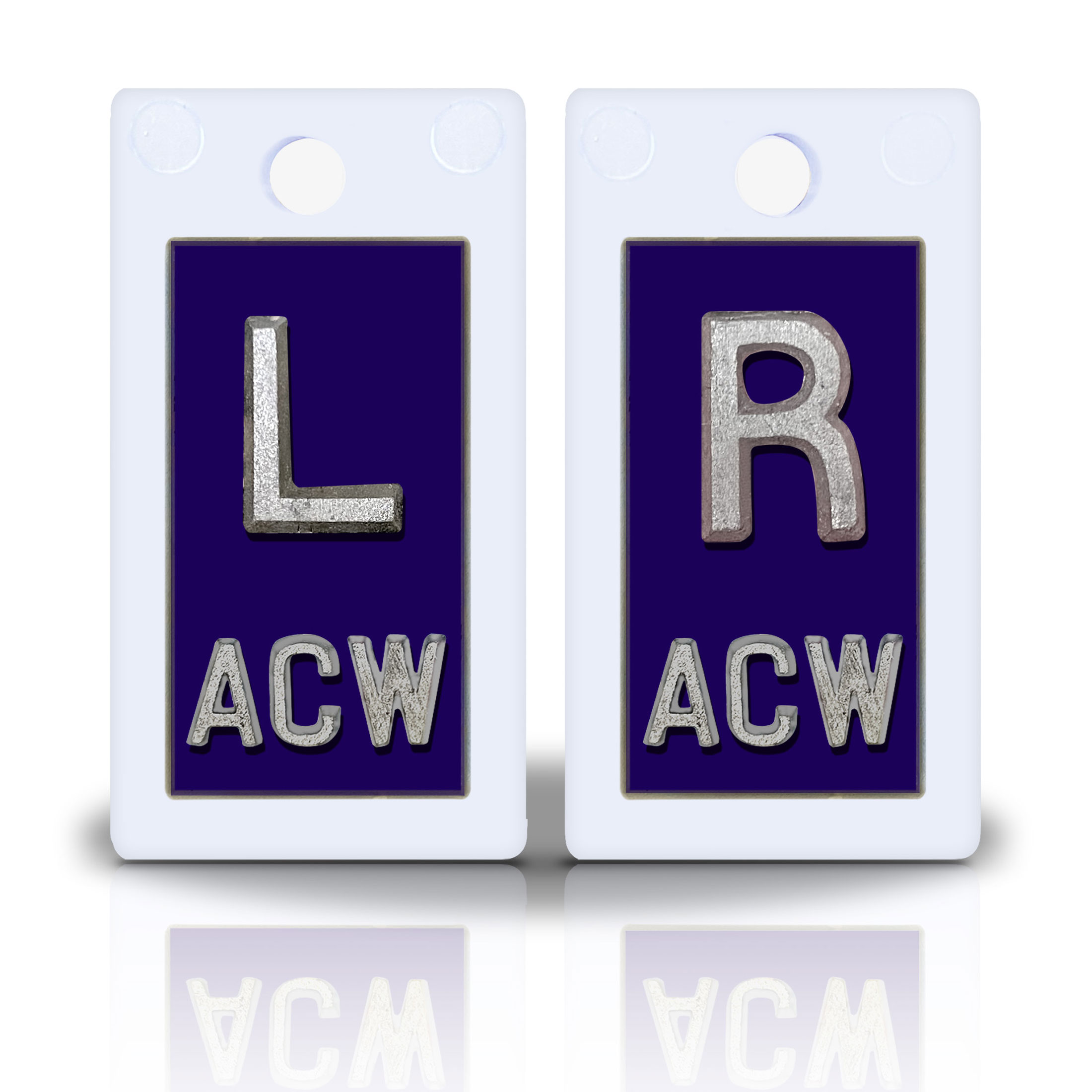 Purple Color Plastic Lead Xray Markers Magic Xray Markers